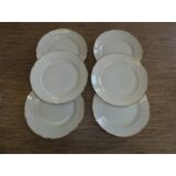 Bavaria white porcelain dinner plates