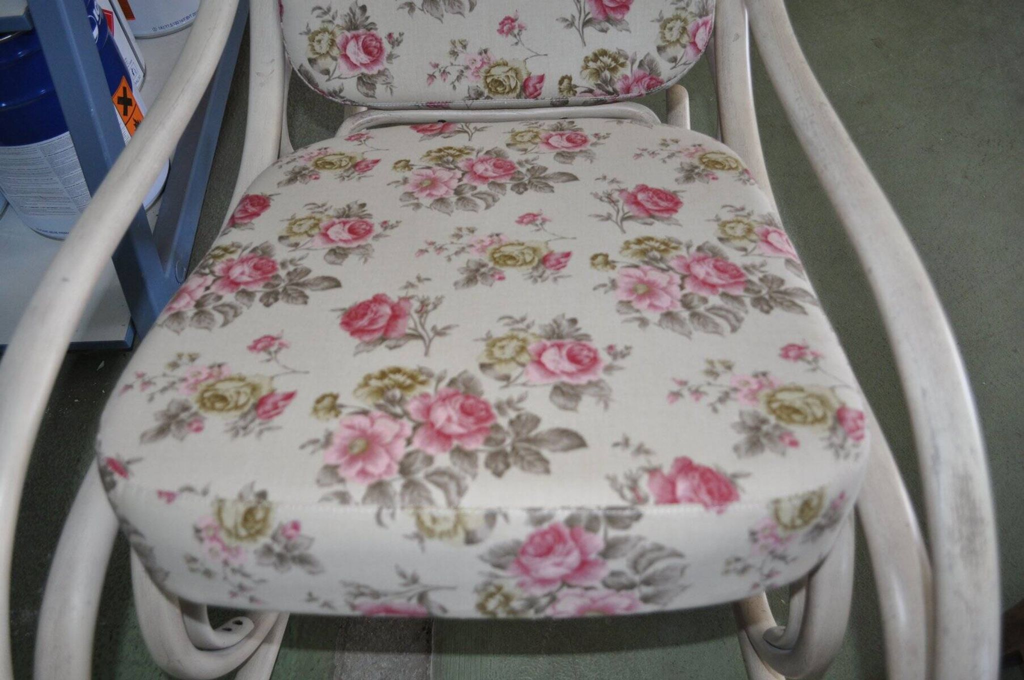Chaise à bascule ancienne de Thonet