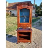 19th century mahogany display cabinet