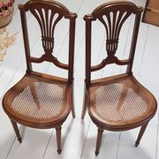 Louis XVI cane chairs