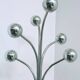 Cylindrical design coat rack by Fase 1970s