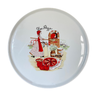 Pizza dish Limoges