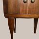 Table de chevet vintage pieds fuseau