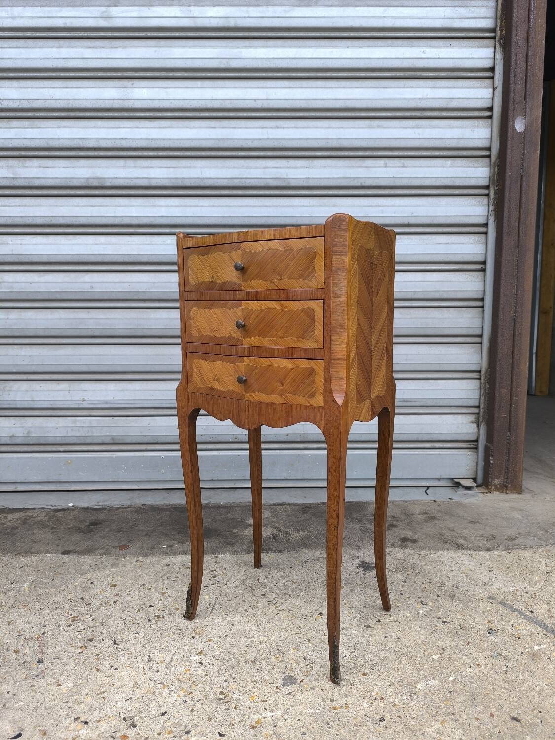 Louis XV style bedside table