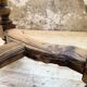 Solid oak drapery farmhouse table 2m5 XL