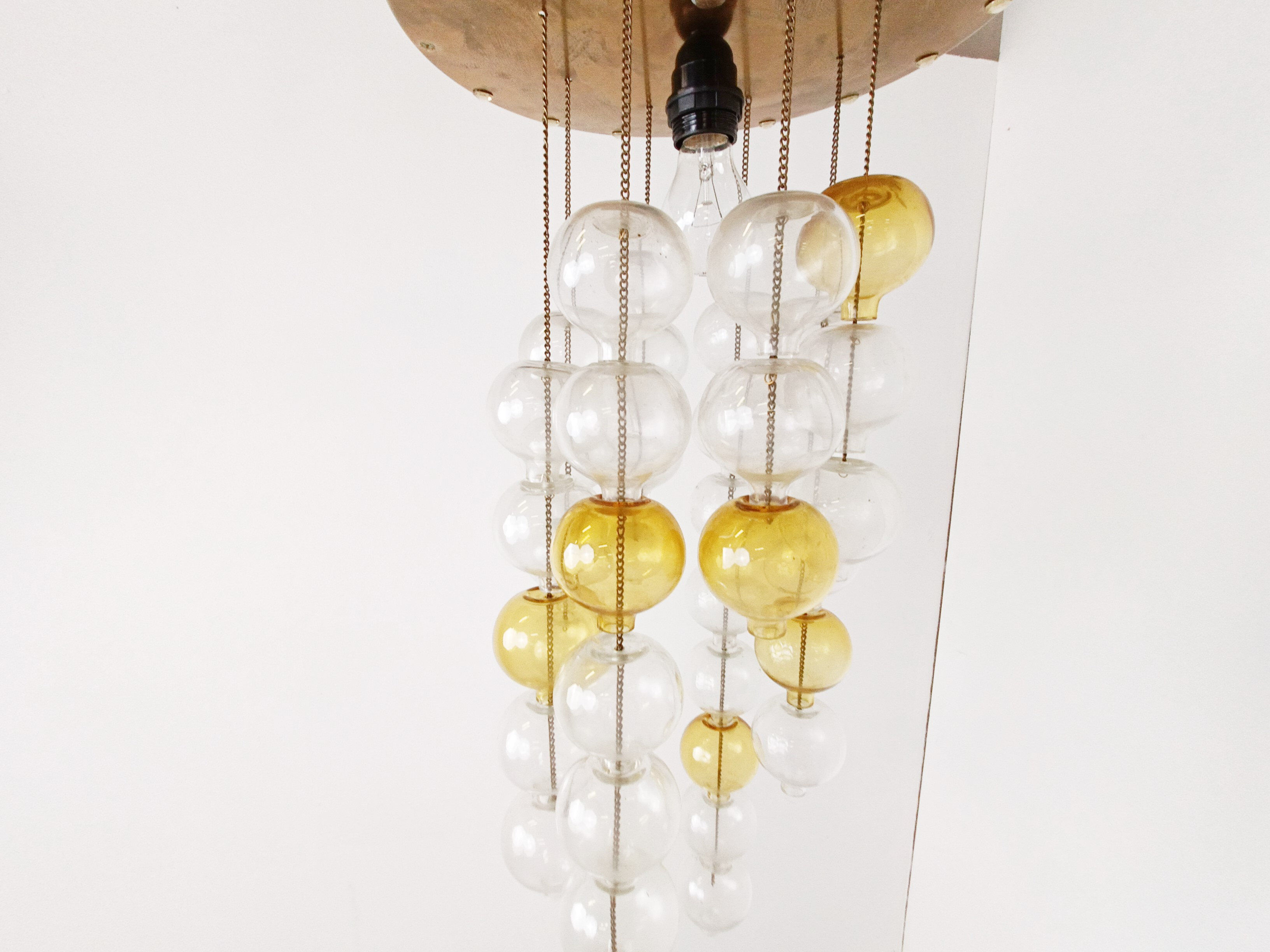 Lustre Tulipan par Kalmar, années 1960