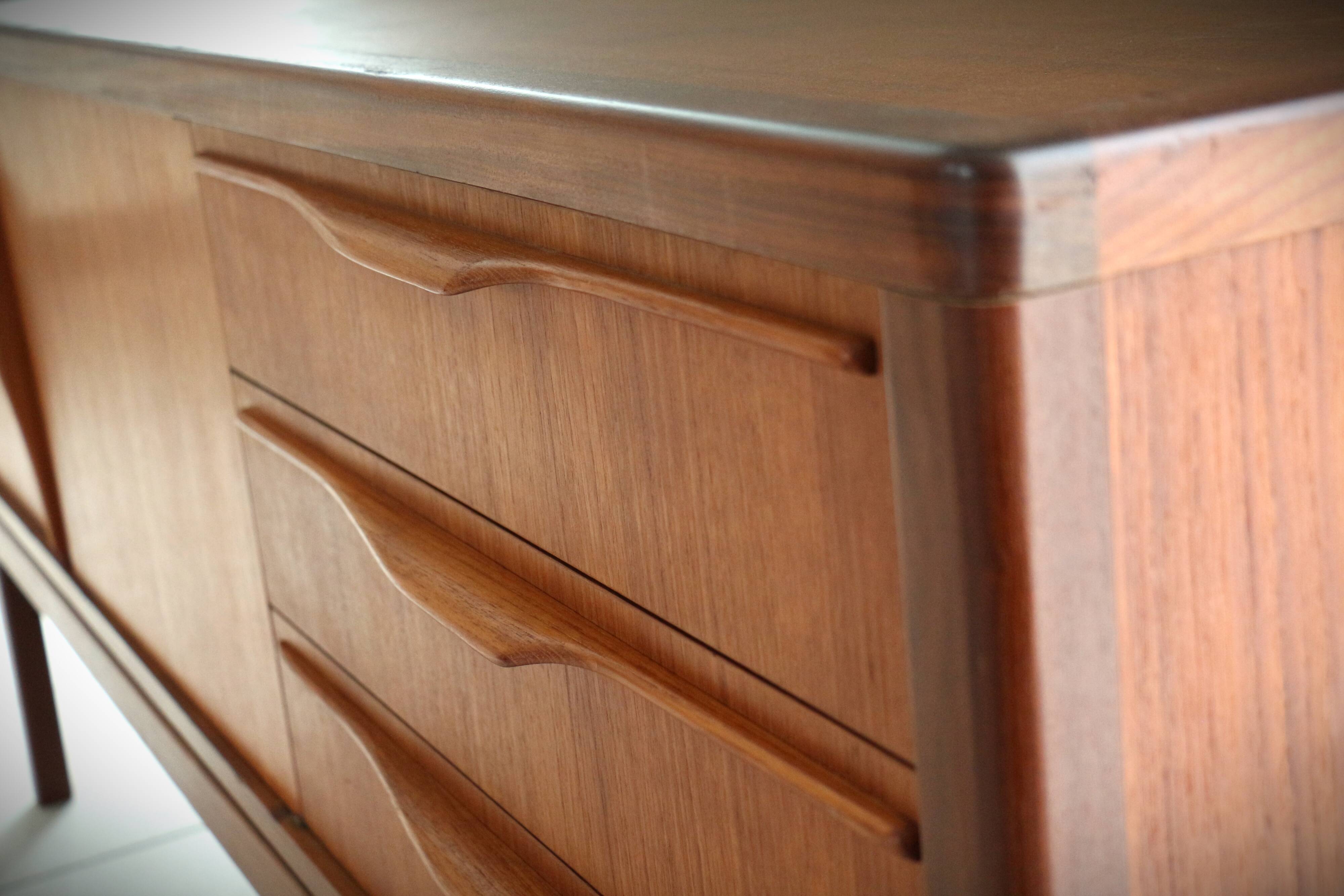 Sideboard Scandinavian design in vintage teak