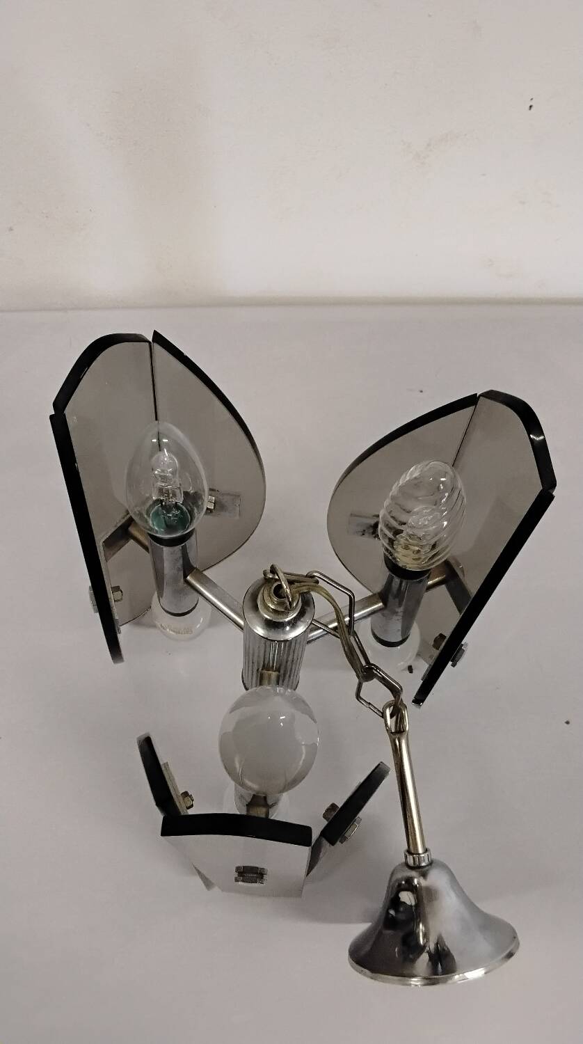 Vintage 70s Chandelier / Pendant Light