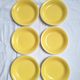 Deep plates or salad plates Villeroy & Boch yellow