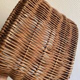 Brown wicker basket