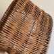 Panier osier marron