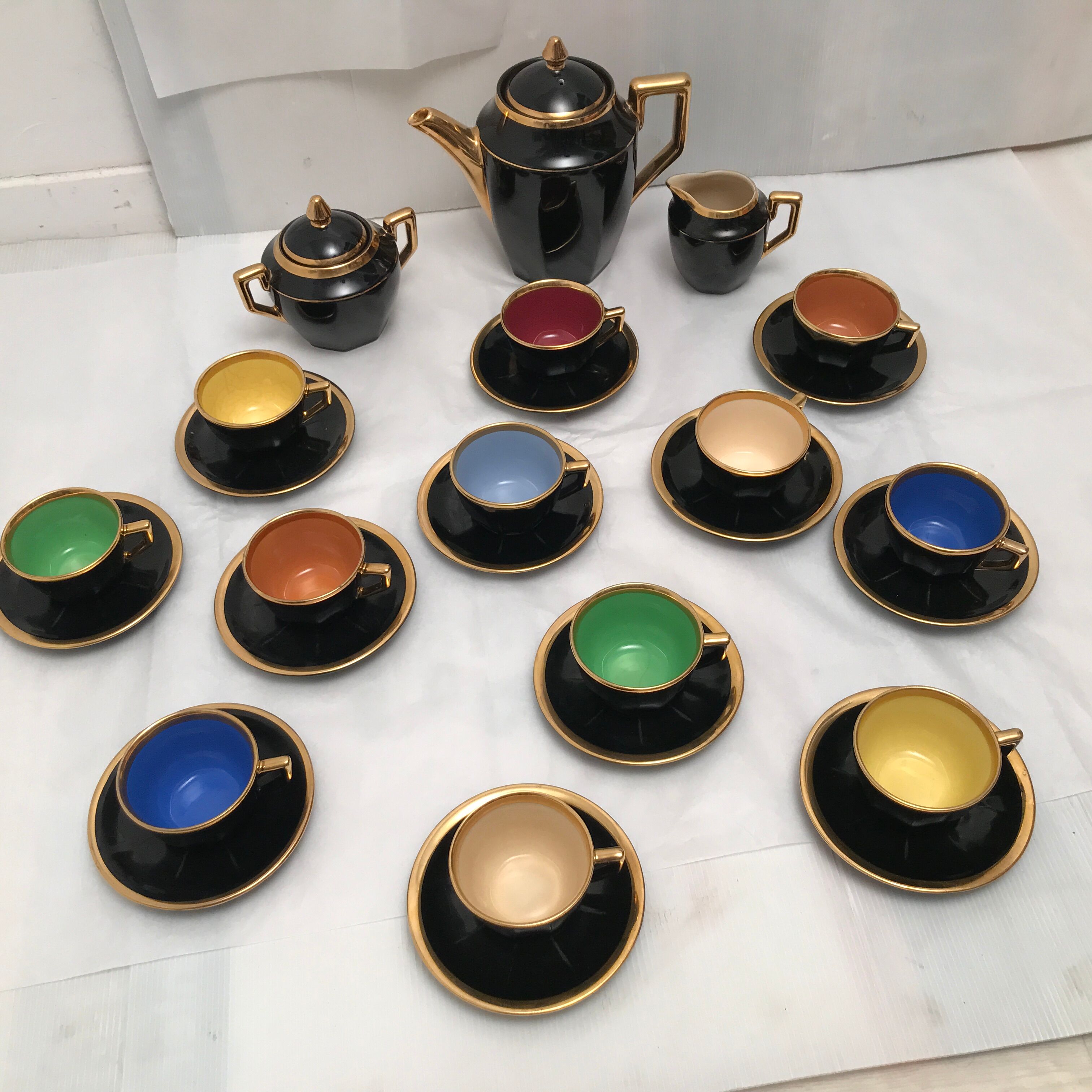 Service of 27 tea pieces 50-60 years