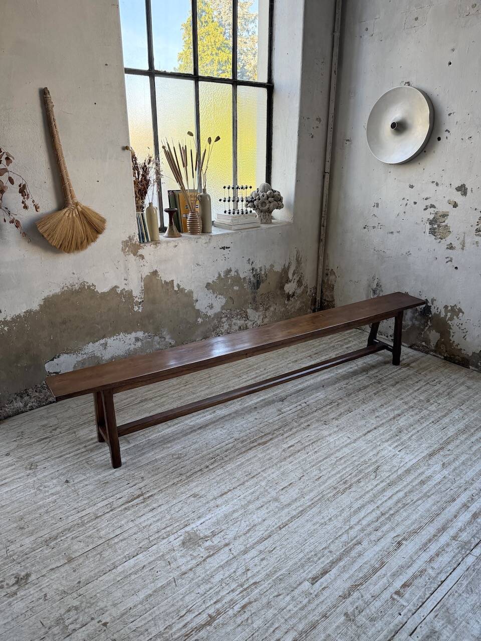 Oak farm bench 250cm