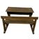 School desk for 2 people