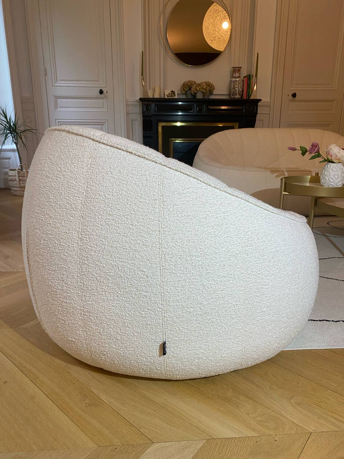 Fauteuil cinna ottoman