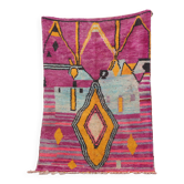 Colorful Contemporary Moroccan rug 134 x 197 cm - Authentic Boujaad Rug