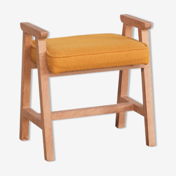 Tabouret en chêne de Guillerme et Chambron