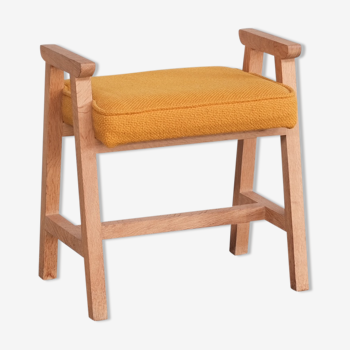 Guillerme et Chambron oak french stool