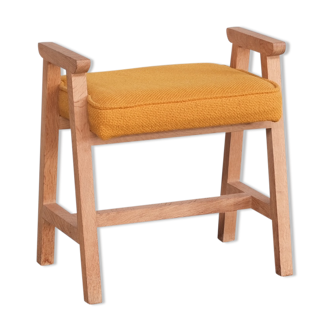 Tabouret en chêne de Guillerme et Chambron