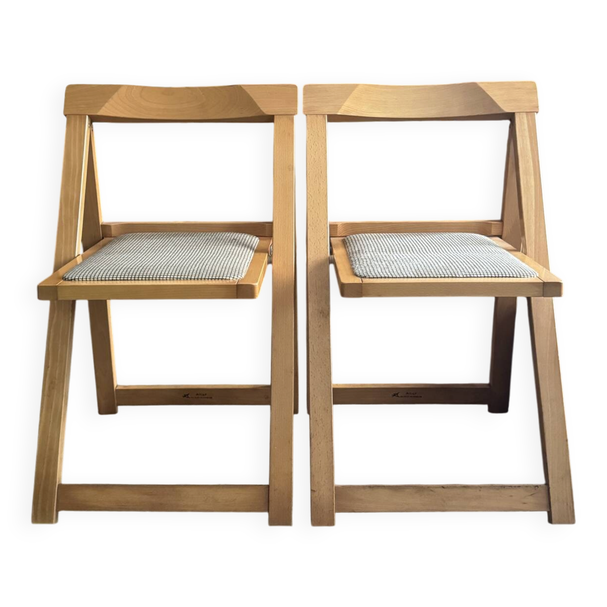2 chaises pliante