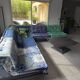Mah Jong sofa by Roche Bobois designed by Kenzo.