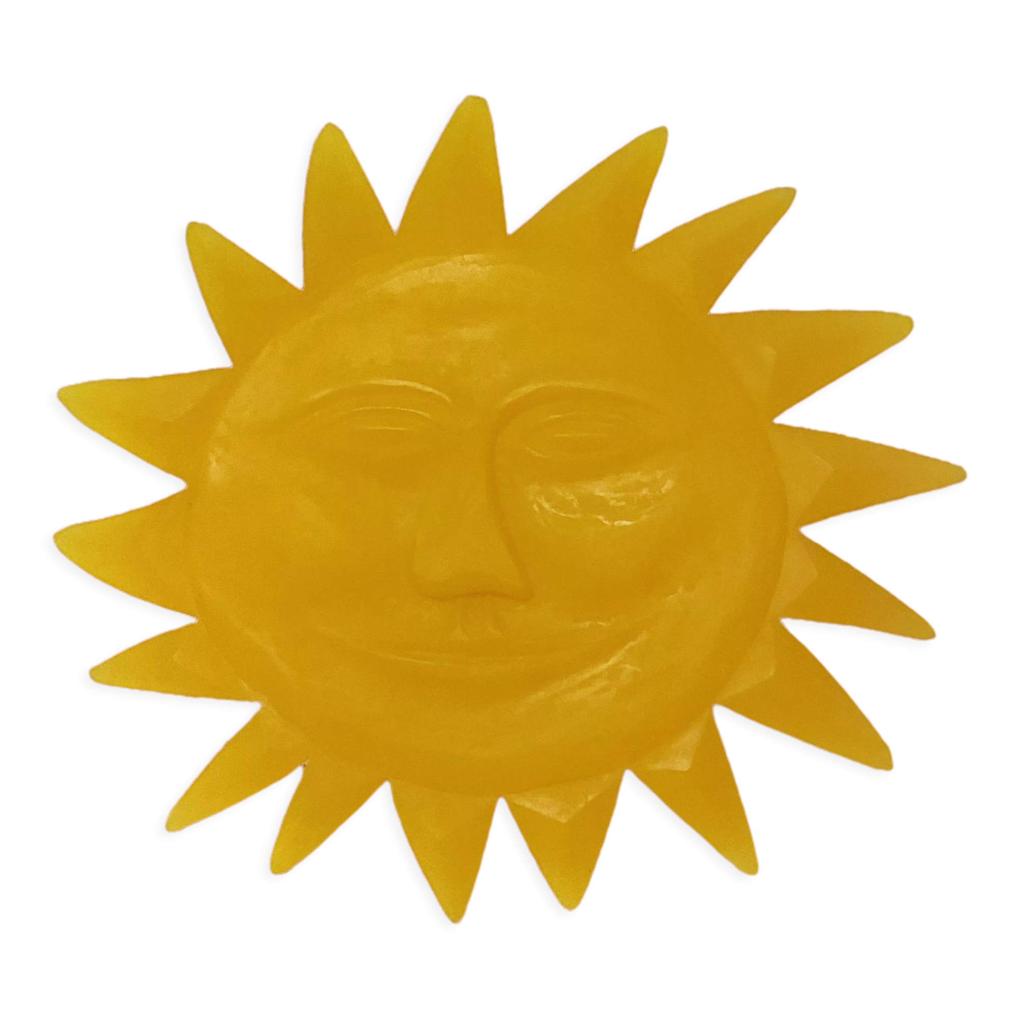 Sun wall lamp by jean-charles de castelbajac for brossier saderne & roset line, 90s.