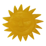 Sun wall lamp by jean-charles de castelbajac for brossier saderne & roset line, 90s.