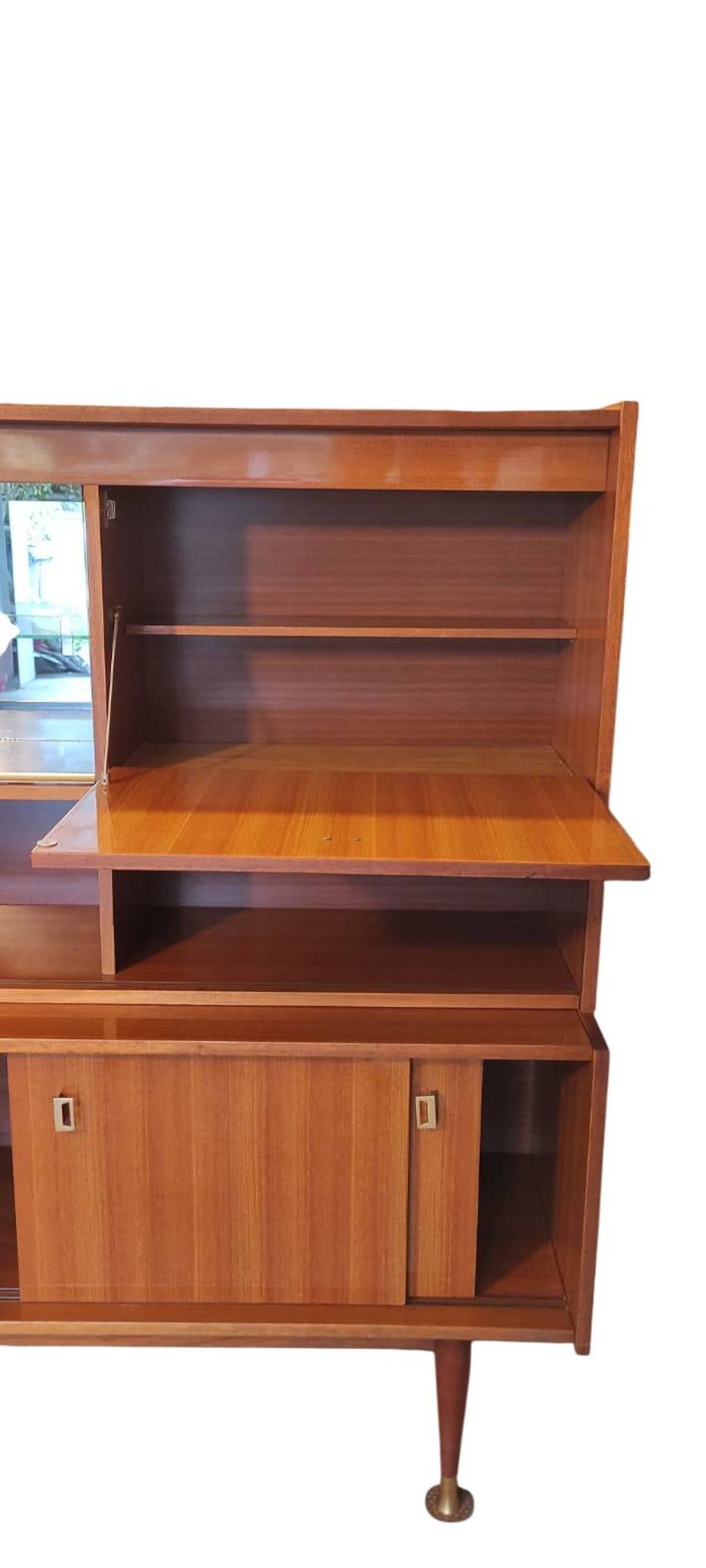 High vintage enfilade from the 50s-60s – mid-century Scandinavian sideboard