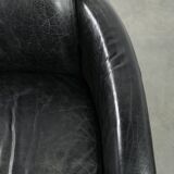 Amazing and unique cowhide aviator design bench, 2-seater