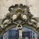 Oval mirror of the nineteenth in the Louis XV style