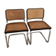 Paire de chaises Marcel Breuer Cesca B32