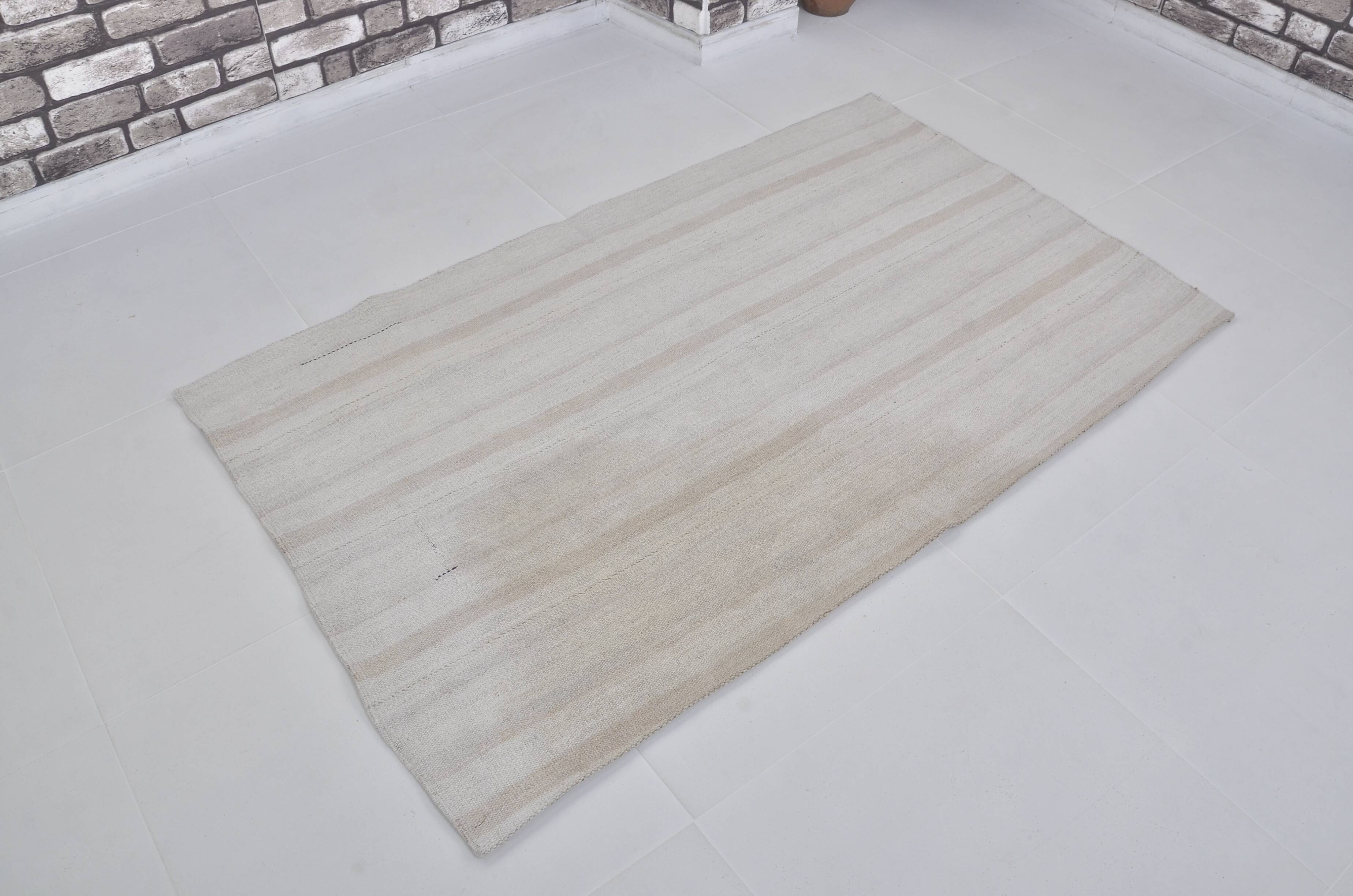 Vintage Hemp Anatolian Kilim sku3812