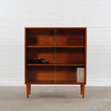 Vitrine vintage en teck, design du milieu du siècle, années 60-70