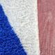 Beni Ouarain rug 300x200 cm – Thick wool, Klein blue artistic design