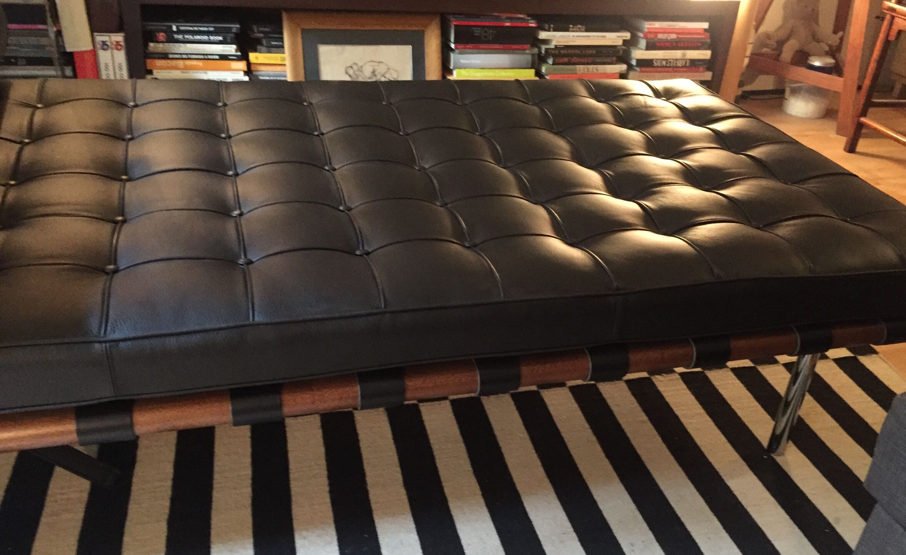 Day bed Barcelona de Mies Van Der Rohe