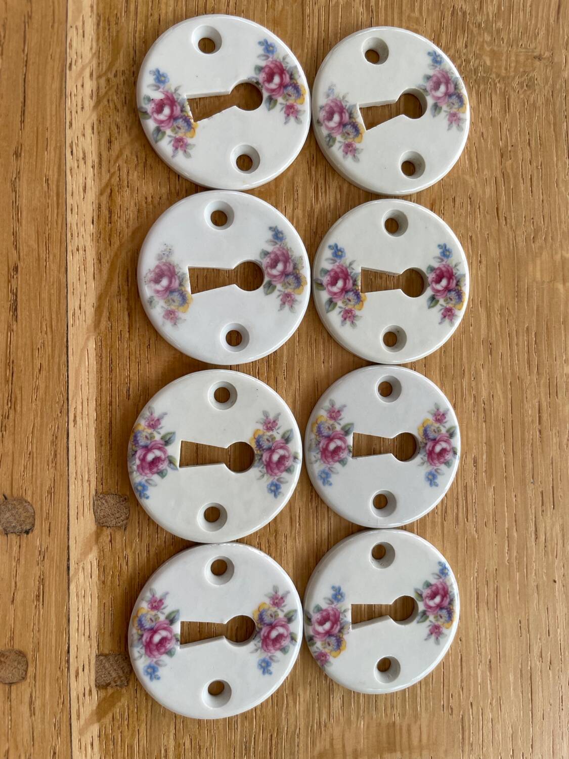 Ceramic lock entries
