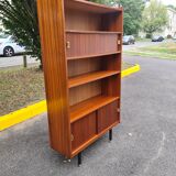 Showcase library vintage modernist 1960