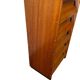 Vintage wooden shoe cabinet / drop-leaf cabinet