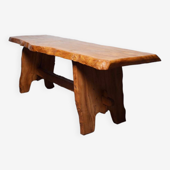 Large Swedish Mid Century Brutalist Table