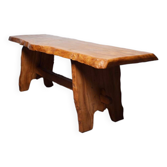 Large Swedish Mid Century Brutalist Table