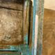 Old pair of small children's school chairs