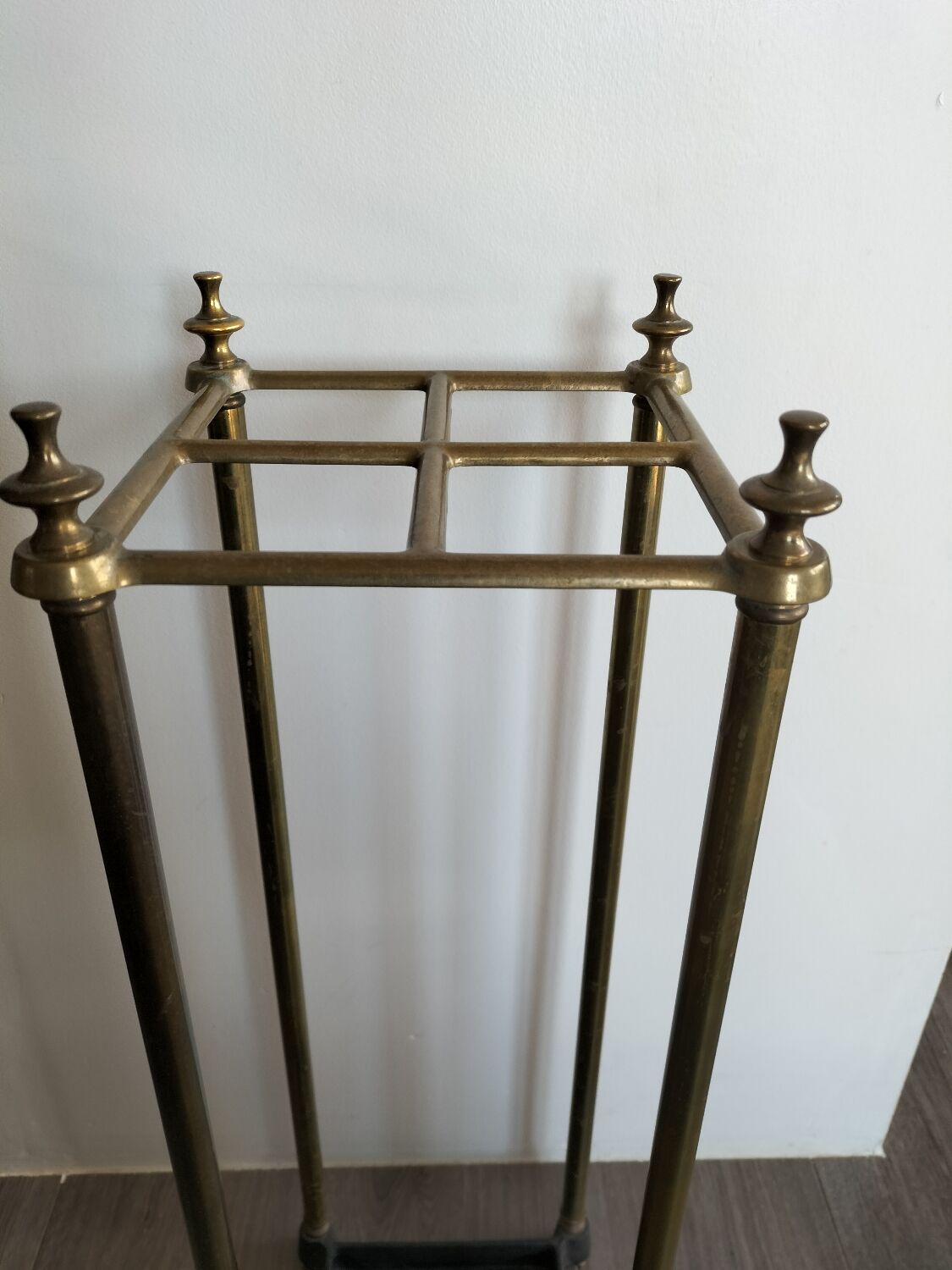 Antique brass umbrella door