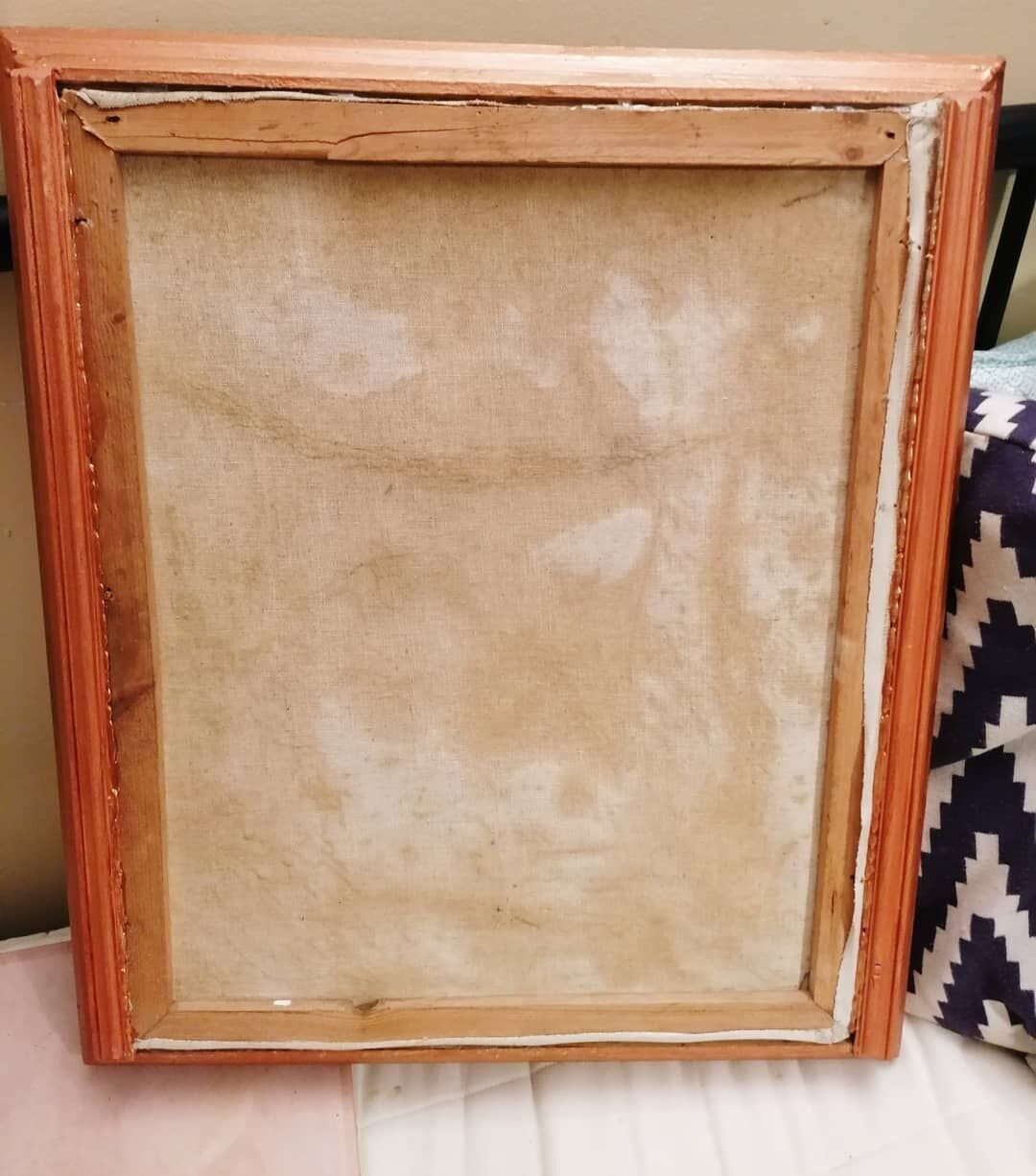 Oil on canvas, early 20th