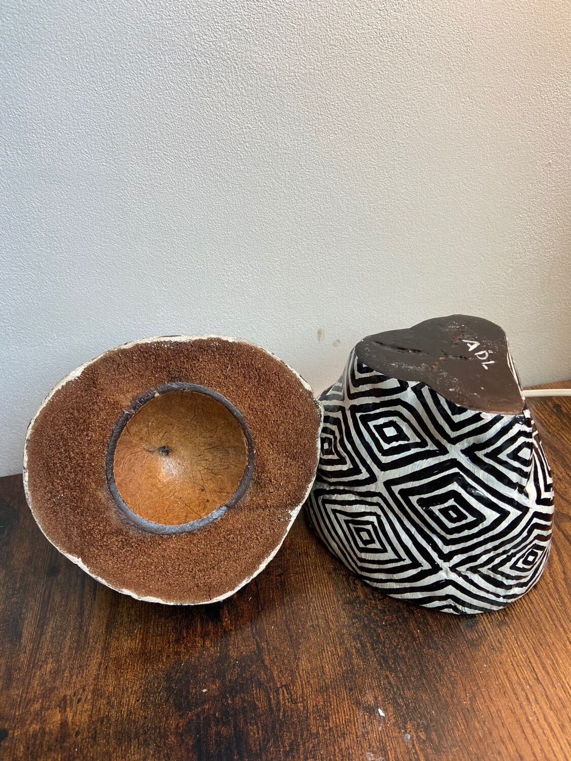 Coconut for ice cubes