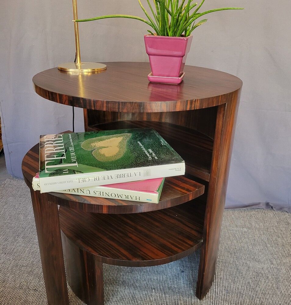 Asymmetrical Art Deco side table