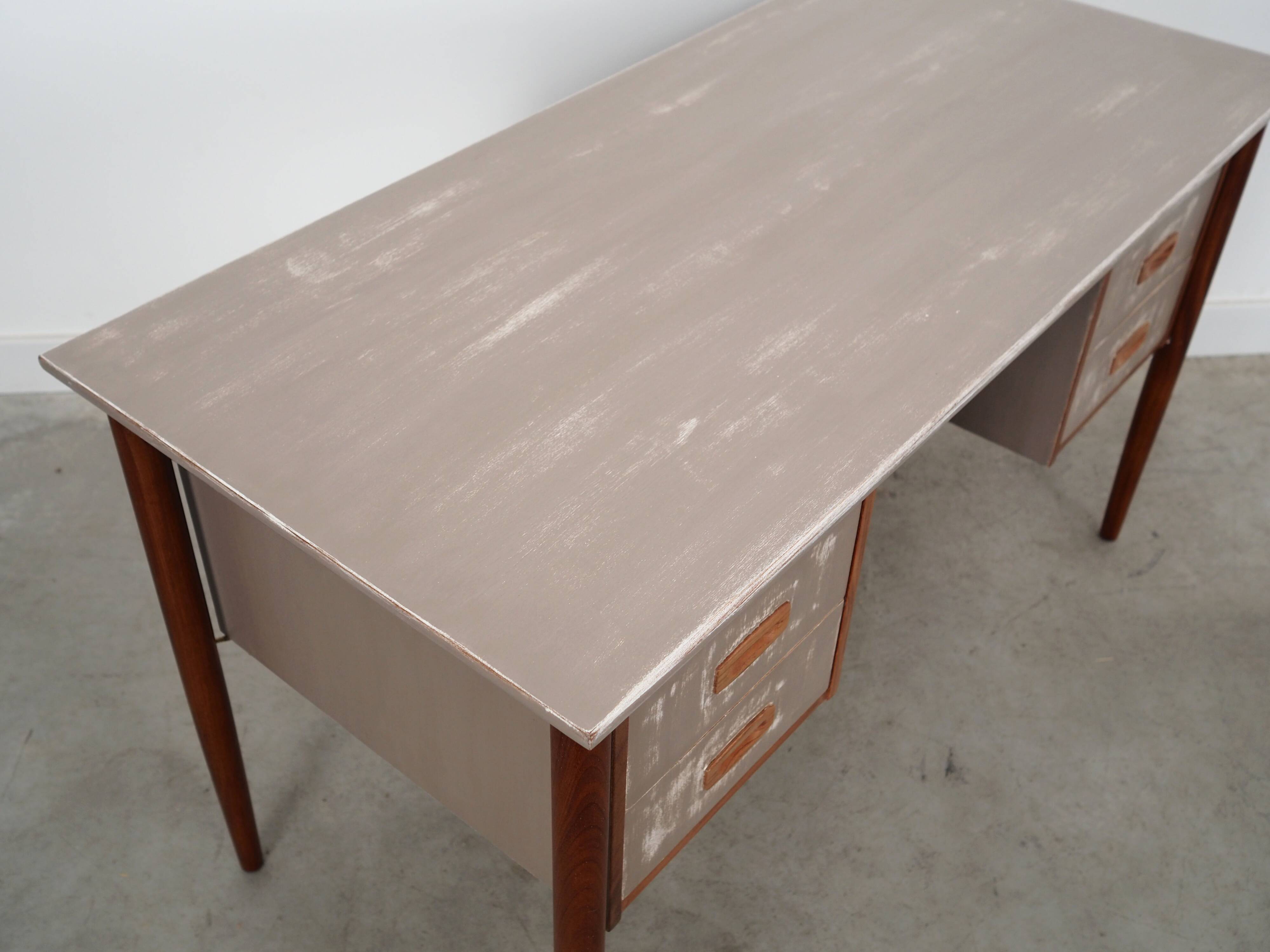 Teak desk, Danish design, 1960s, production: Denmark