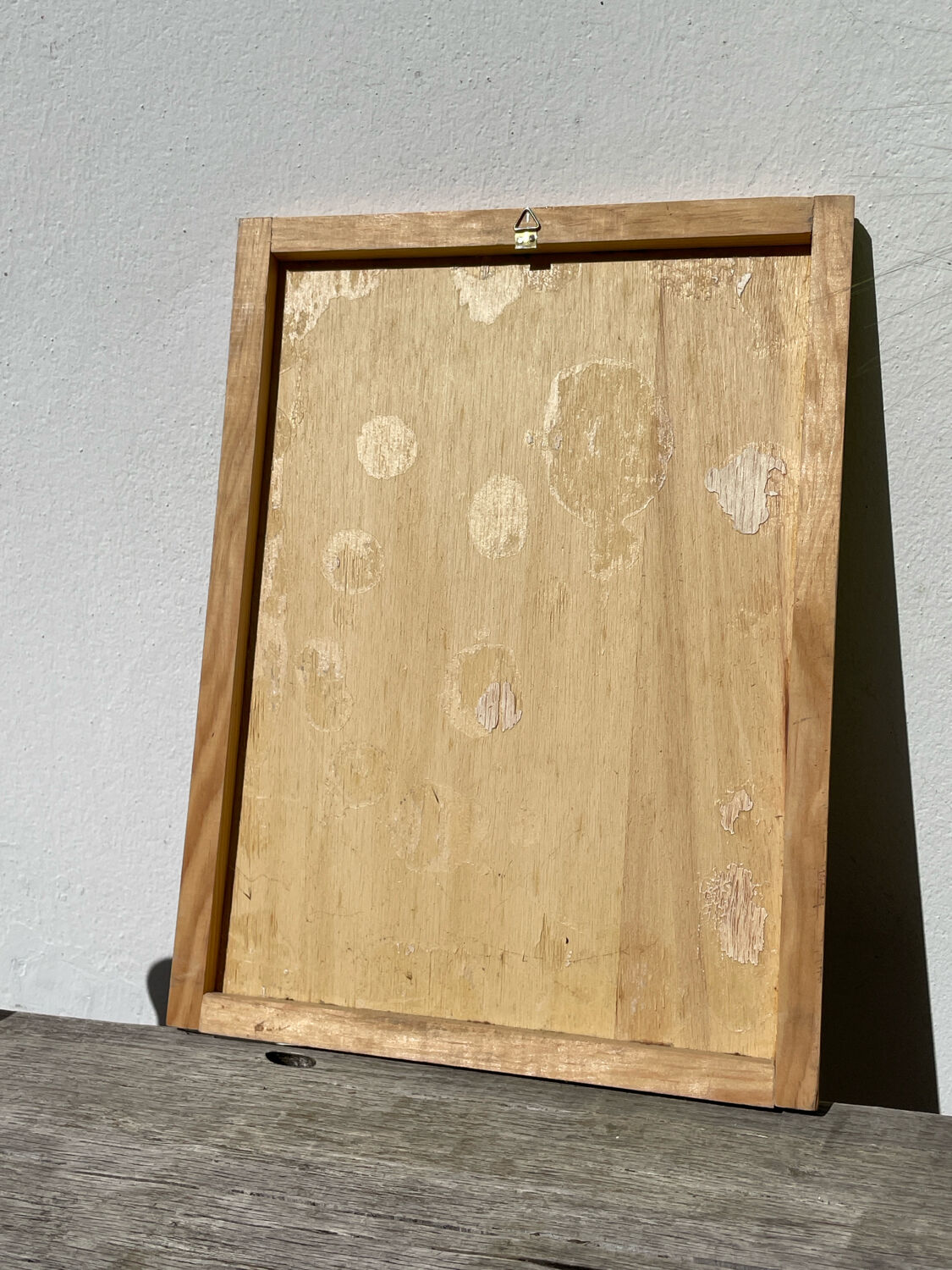 Painting of a woman in a field signed Lung