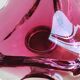 Empty pocket Murano design, blown Art glass, pink tones