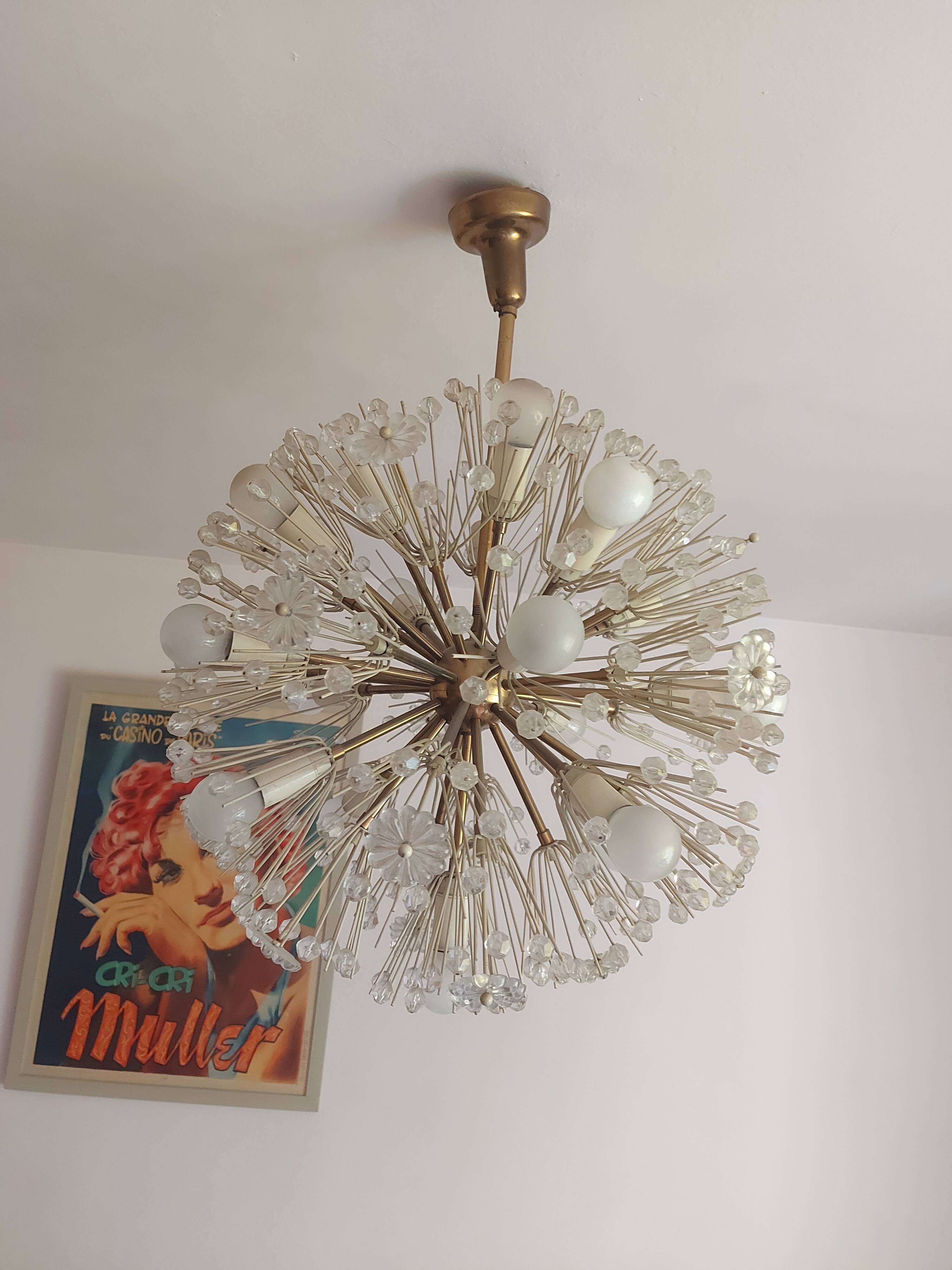 Suspension Emil Stejnar for Rupert Nikoll ( 16 lights )