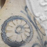 Folk art of Alsace Sandstone jug floral decoration